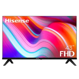 Televisor Hisense 43 Pulgadas Led Fhd Smart Tv 43a4k