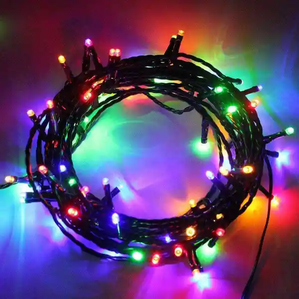 Luz Navidad Colores 400 Led 20 m