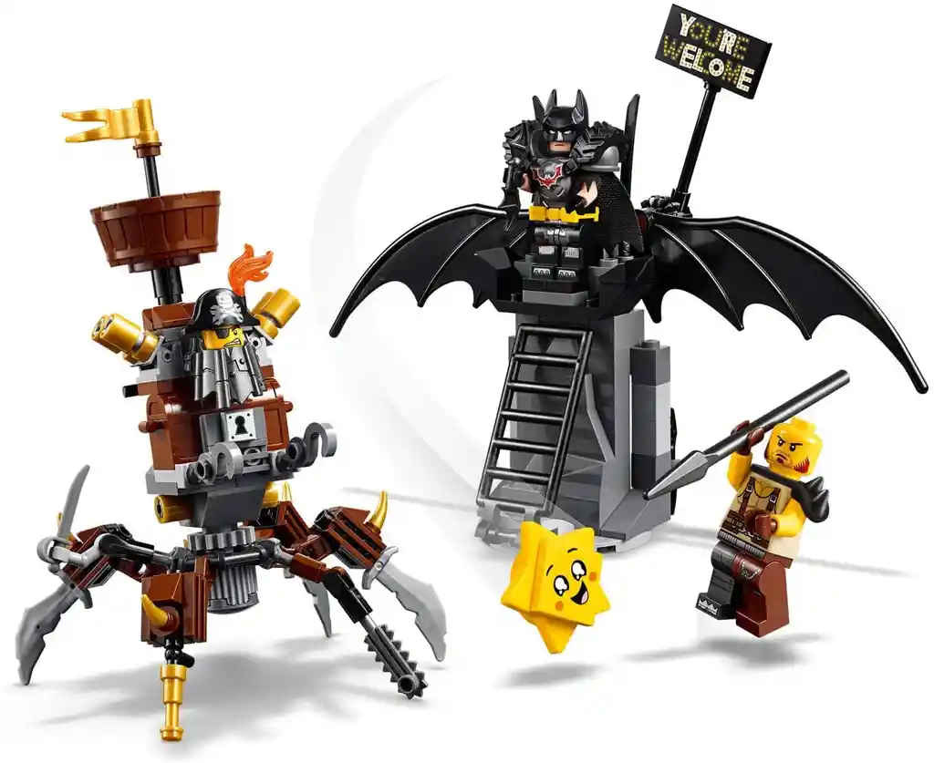 Lego Set de Construcción Batman y Barba Metálica