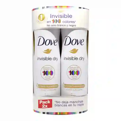 Dove Desodorante Invisible Dry en Aerosol 2 Pack