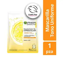 Garnier-Skin Active Mascarilla en Tela Express Aclara