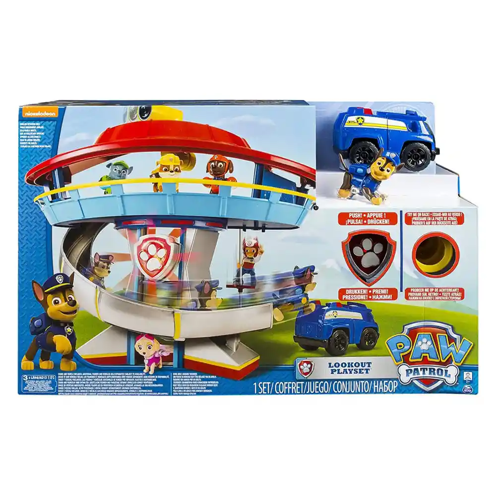 Set De Juego Torre De Control Paw Patrol