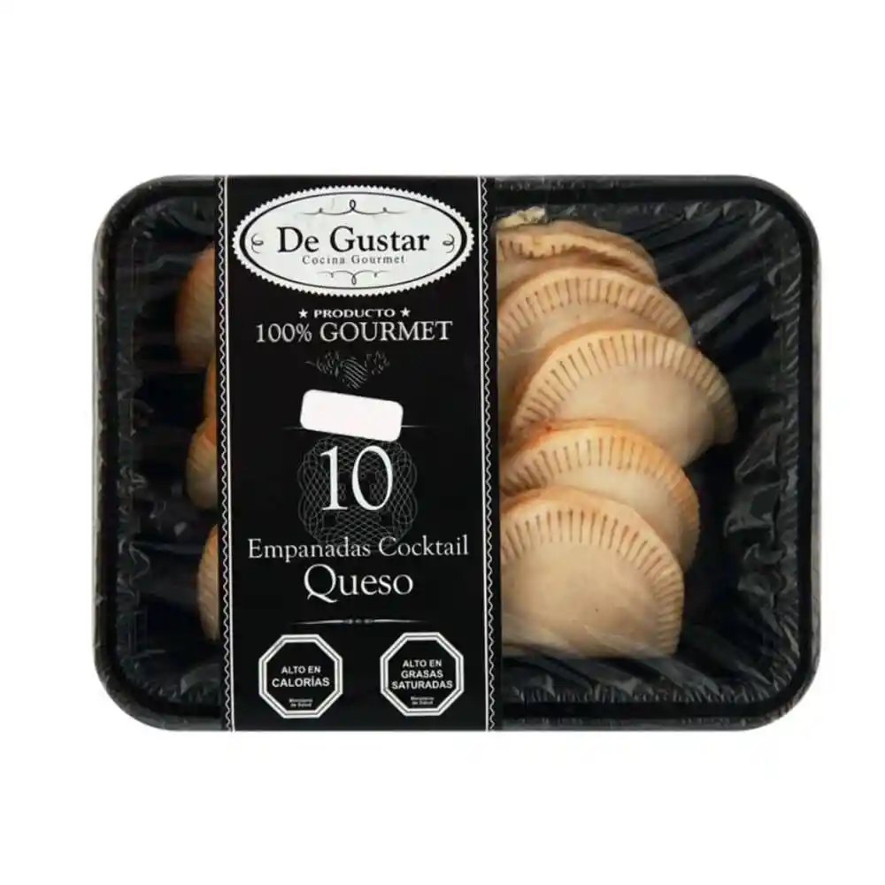 De Gustar Empanadas de Queso Tipo Cocktail Congeladas
