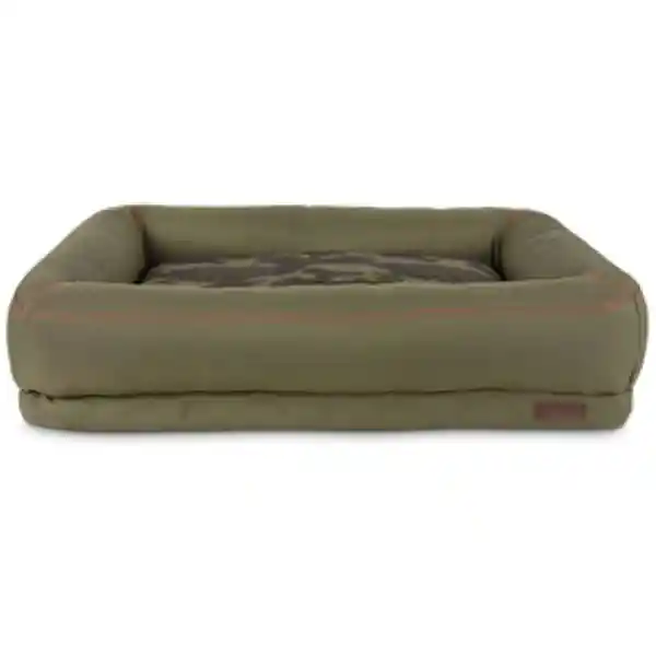 Reddy Cama Rectangular Resistente Bordes Verde Camuflaje Perro