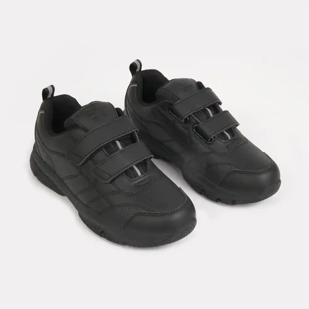 Zapatillas Escolar Unisex Senior Negra Talla 35