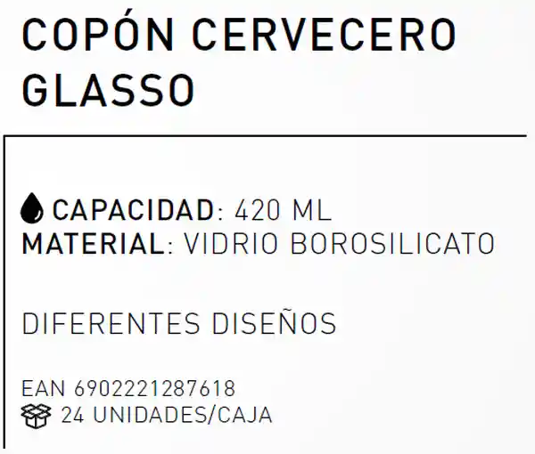 Glasso Copon Individual