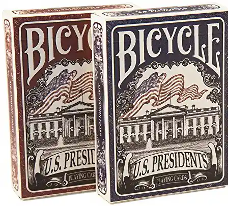 Naipe Bicycle Us Presidents Collertors Baraja de Naipes