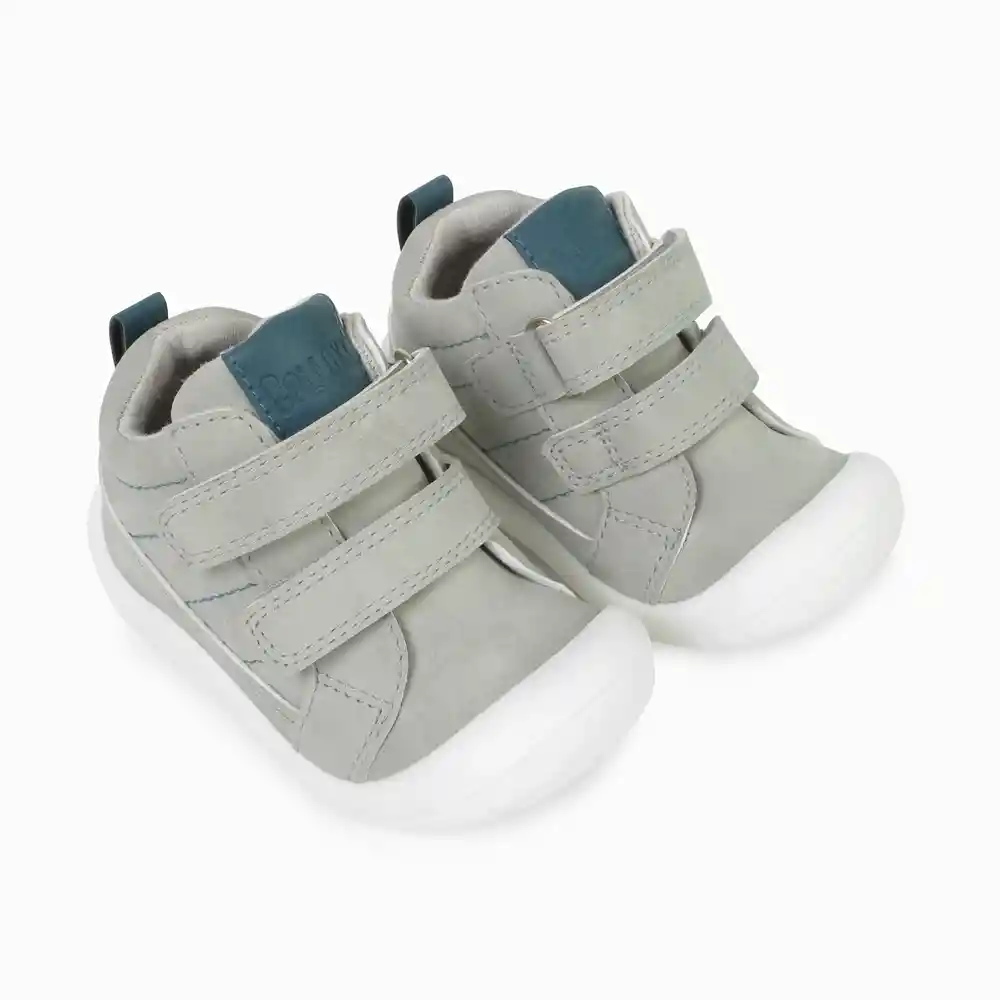 Botín Para Niño Gris Talla 18