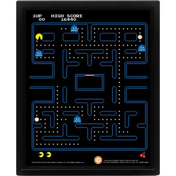 Póster 3D Pac-Man Maze EPPL71445