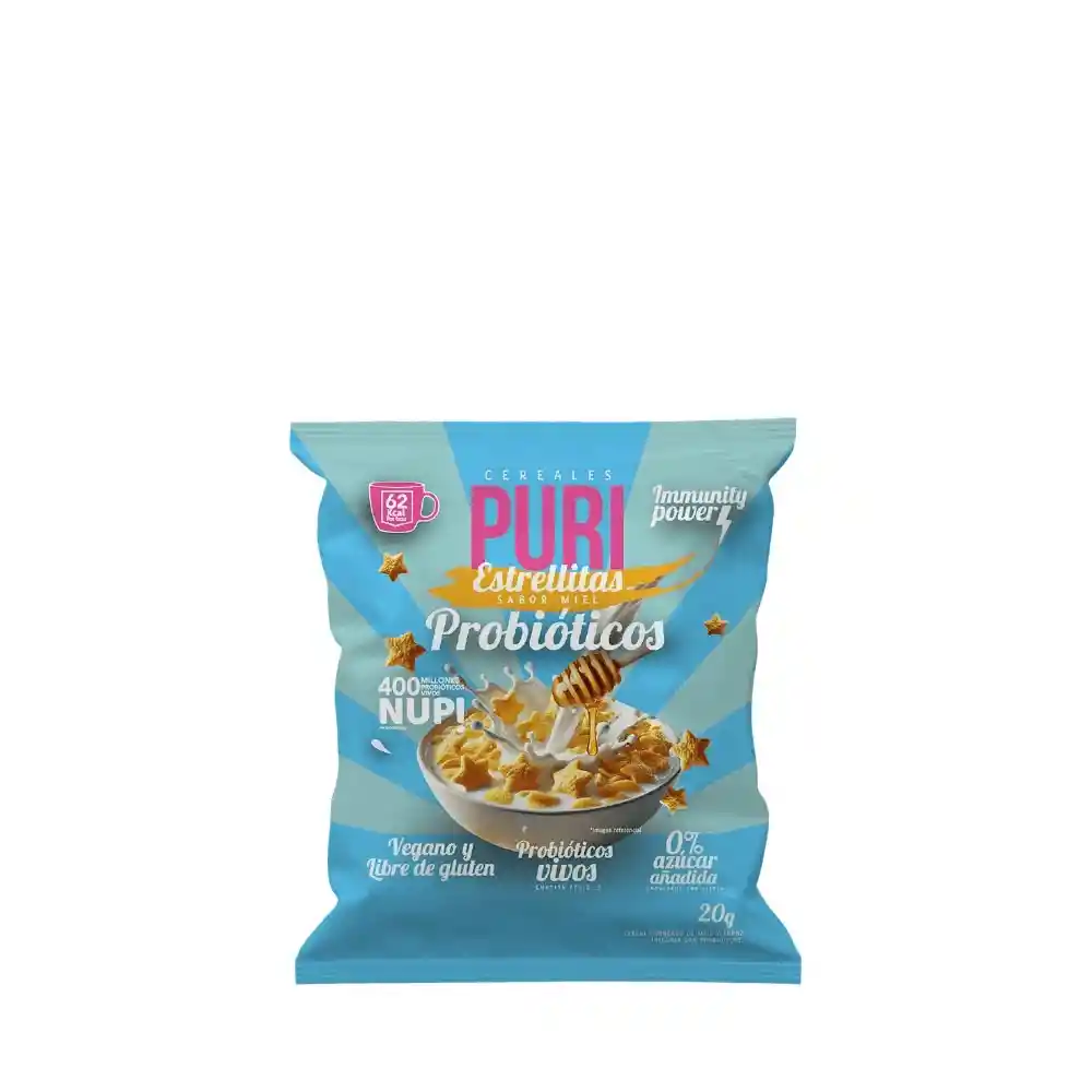 Puri Cereales Estrellitas Miel