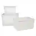 Caja Plástica Con Tapa 16 L