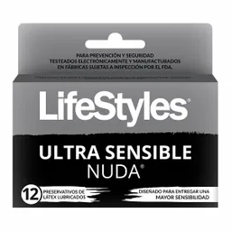 Lifestyles Condones Ultra Sensible Nuda