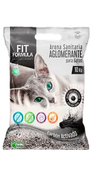 Fit Formula Arena Sanitaria Aglomerante para Gatos con Carbón Activado