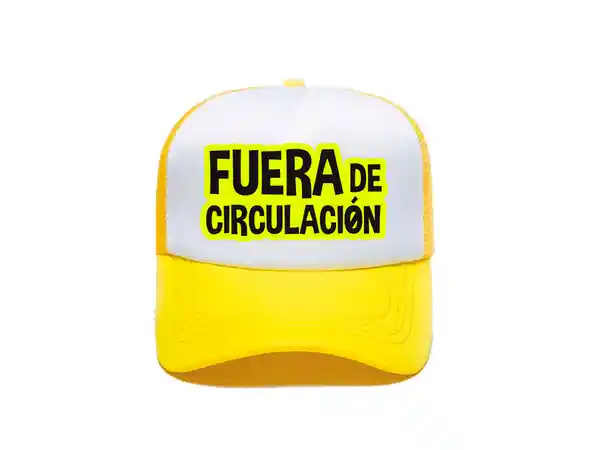 Gorra Jockey Fluor Fuera de Circulación