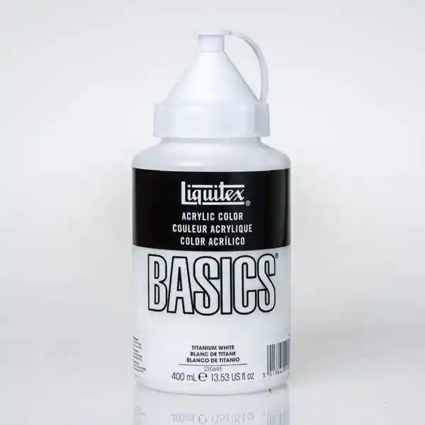 Liquitex Pintura Acrílica Basics Titanio Liquitex Blanco