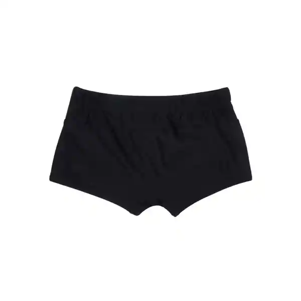 Short Tipo Bóxer Para Hombres Negro Talla L Samia