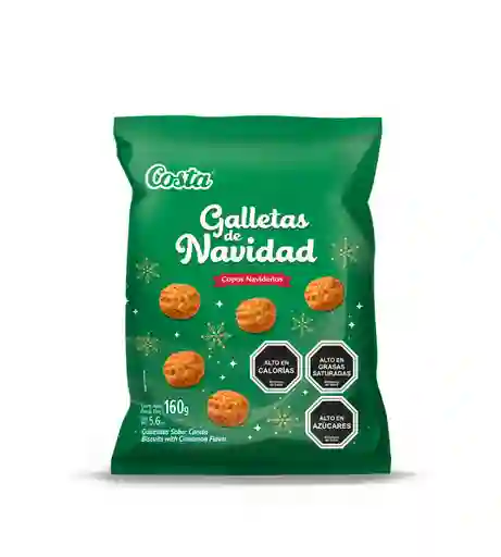 Costa Galleta Copos Navideños