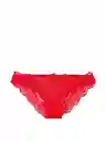 Victoria's Secret Panty Bikini con Encaje Rojo Talla M