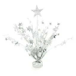 Centro de Mesa Estrella Plateado