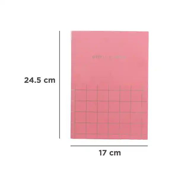 Miniso Cuaderno Planificador de Semana B5