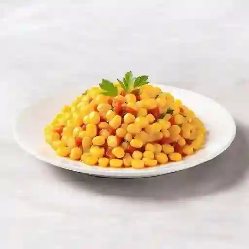 Choclo Peruano con Salsa Huancaína