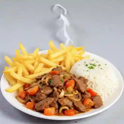 Lomo Salteado De Carne