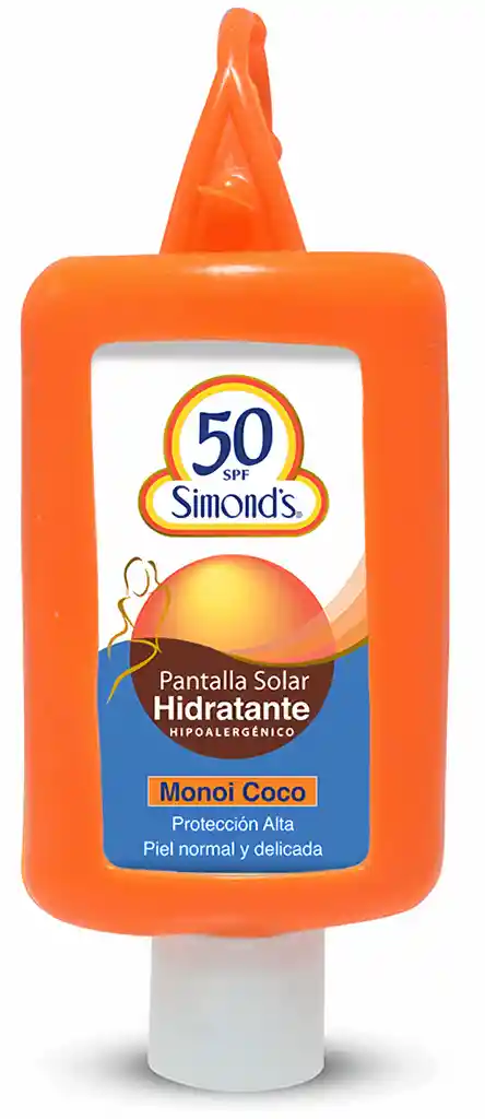 Simonds Pantalla Solar Hidratante Monoi Coco FPS 50