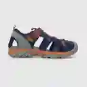 Sandalias Outdoor de Niño Azul Multicolor Talla 35 Colloky
