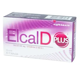 Elcal-D Plus (500 mg / 400 U.I)