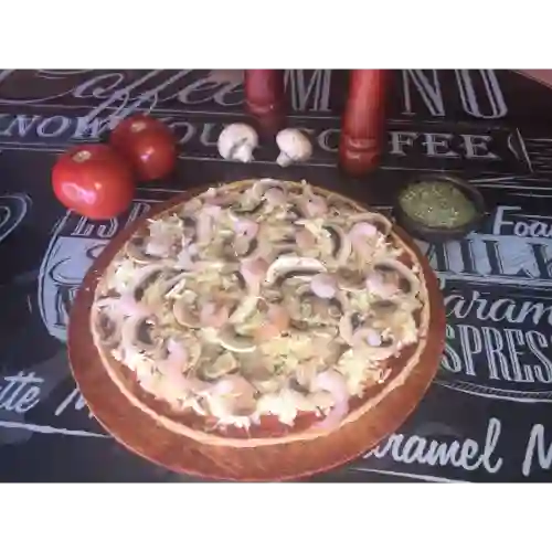 Pizzas Mediana 32 Cm Camarones