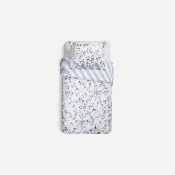 Funda Plumón Timeless Estampada Cirenia 1.5 Plazas Rosen