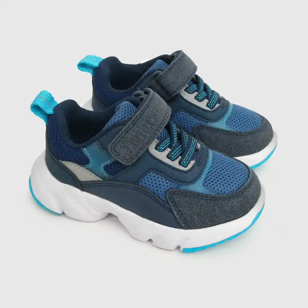 Zapatillas Chunky Azul Talla 25