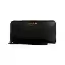 Billetera Laurel Slg Large Zip Around Negra Guess VB850046