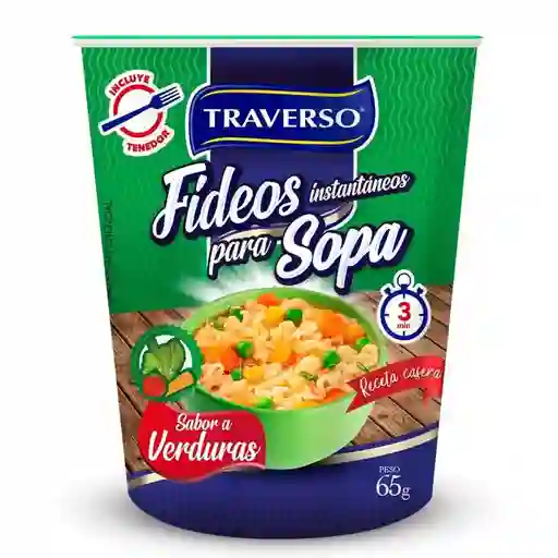 Traverso Sopas Instantánea de Fideos con Vegetales