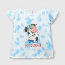 Polera Minnie Sky de Bebé Niña Talla 3/6M Colloky