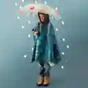 Impermeable Infantil Tipo Poncho Talla 6-9 Casaideas