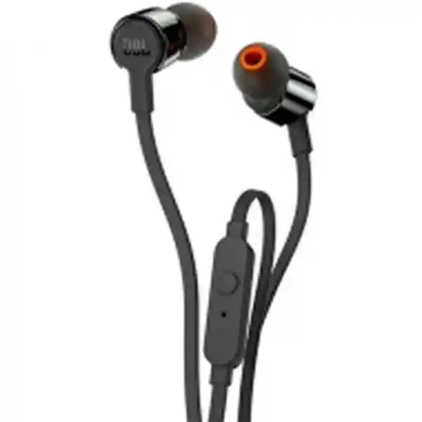 Jbl Auriculares in Ear Flat Negro T210