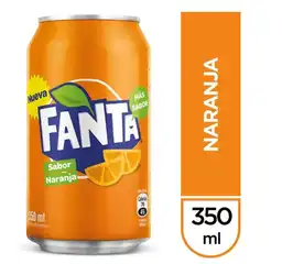 Fanta Bebida Gaseosa Sabor a Naranja