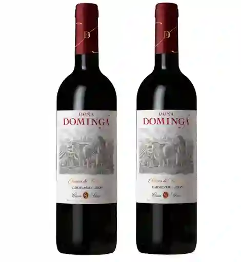 2 x Vino Doña Dominga Carmenere
