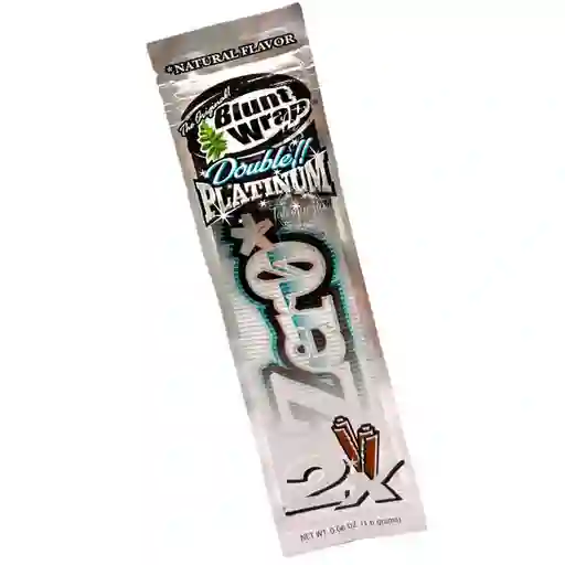 Blunt Wrap Papel Platinum Sabor Zero