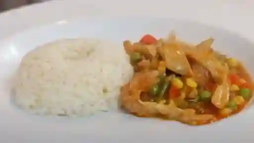 Guatitas a la Jardinera con Agregado