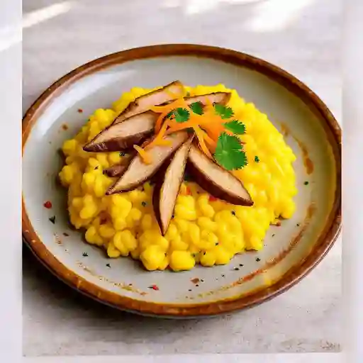 Risotto Ala Huancaina.