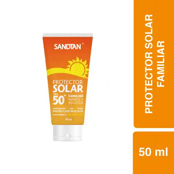Sandtan Protector Solar Familiar Fps 50+