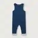 Jardinera Canguro De Bebé Niño Denim Talla 9m