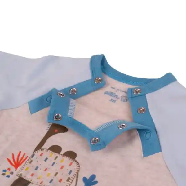 Set Osito Bebé Niño Multicolor Talla 6 M