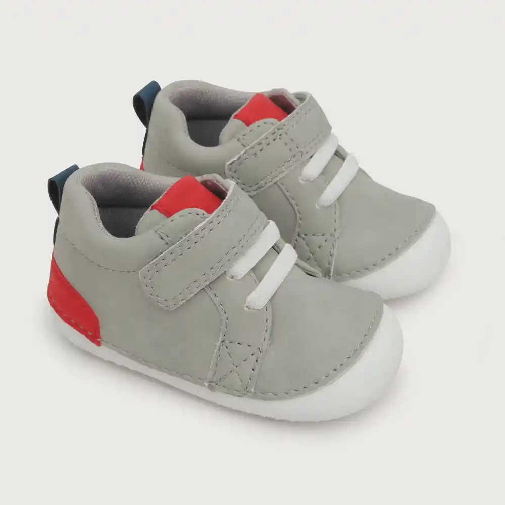 Zapatillas De Niño Gris Talla 19