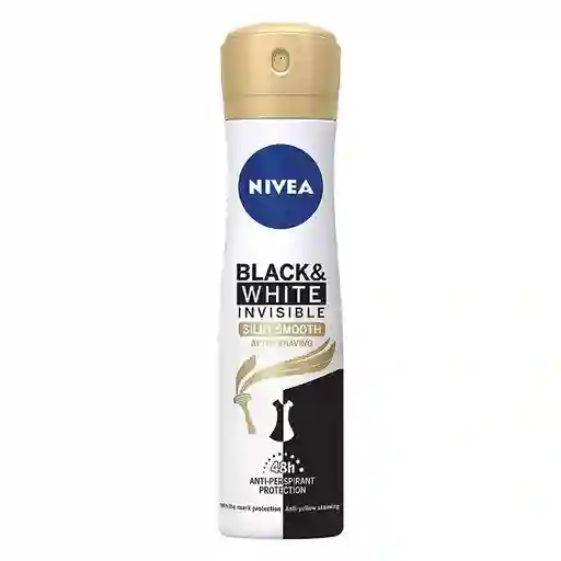 Nivea Desodorante en Spray Black & White Toque de Seda