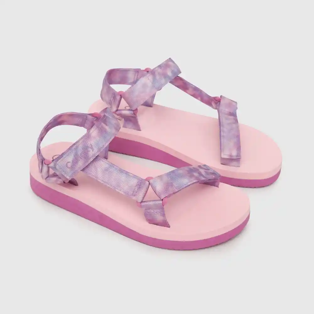Sandalias Aqua De Niña Morado Talla 35
