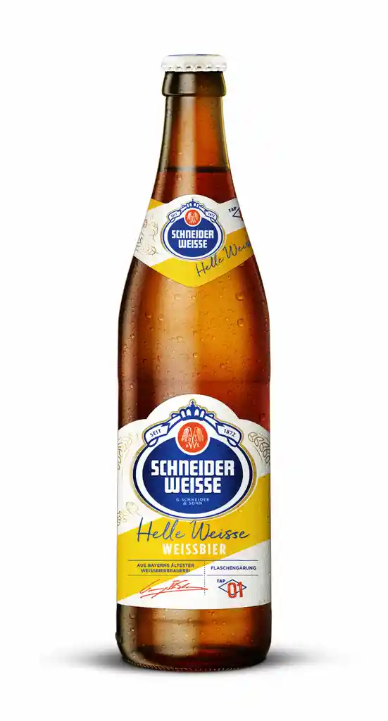 Schneider Weisse Tap1 Helles Weisse botella