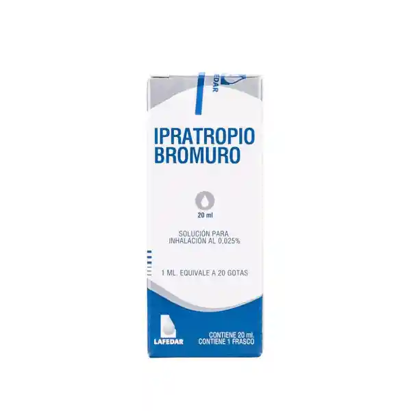 Lafedar Ipratropio Bromuro Solución para Inhalación (0.025 %)